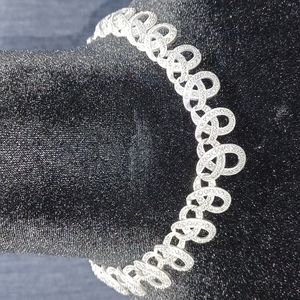 Necklace and earrings and bracelet